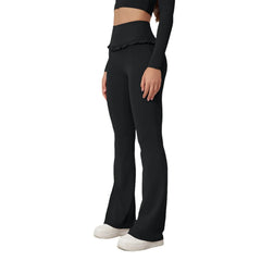 Cloud Hide Leisure Blue Sports Pants Women Home Workout Long Yoga Trousers Gym Fitness Leggings Running High Waist Street Tights