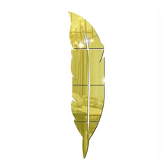 3D Dancing Feathers Mirror Wall Stickers DIY Art Atmosphere Home Shining Wall Stickers House Decoration Living Room Decoration Home Decor Mirror Art