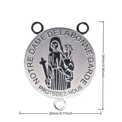 Stainless Steel Pendant of Holy Cross of Pardon and the Cross of the Sons and Daughters Marie Julie Jahenny Cross of Forgiveness