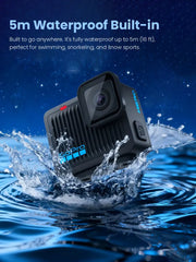 GoPro HERO  4K Compact Action Camera 4K 30 HD Video Small Video Recorder GoPro  Sports Camera