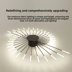 Nordic Ceiling Lighting for Living Room Bedroom Kitchen Led Ceiling Light Fixture Indoor Home Firework Decor Ceiling Lights