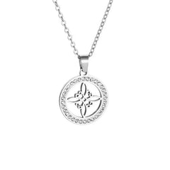 Delicate Crystal Cross Pendant Women Girls Necklace Elegant Party Wedding Jewelry Catholic Amulet Gift