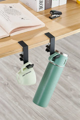 1/2pc Adjustable Desk Edge Hook Gaming Headset Desk Hanger Backpack Storage Hanging Hook Holder Punch-free Home Office Organizer