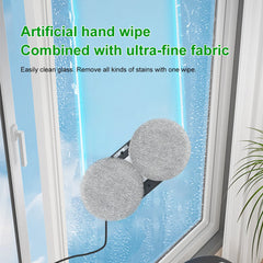 PuRuiKai Household Window Automatic Water Spray Cleaning Robot,With Intelligent Edge Detection System,Robot Glass Cleaner