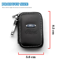 PU Leather Car Key Case for Ford Focus & Fiesta Models