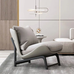 Upholstered Single Corner Sofa Lounge Leisure Armless Lazy Chair Comfy Accent Chair for Living Room Bedroom Reading Room Recliner-Living Room Furniture