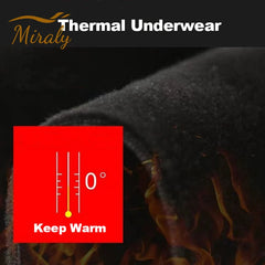 New 2-pieces Winter Warm Men Underwear Set Fleece Thermal Undershirts Long Johns Compression Tights Fitness Sports Tracksuit Set