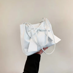 Fashion Bow Shoulder Handbag for Women – Versatile Style