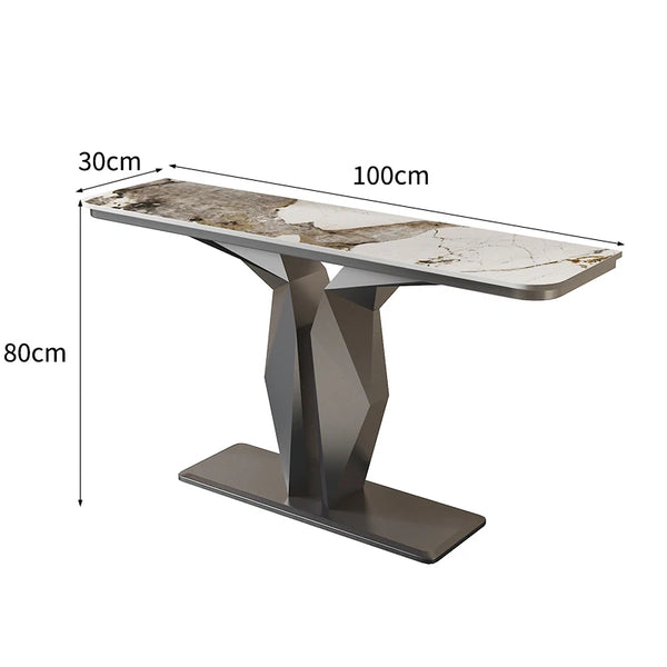 Modern Luxury Console Tables Italian Aesthetic Minimalist Entryway Console Tables Elegant Living Room Furniture