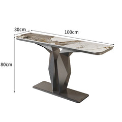 Modern Luxury Console Tables Italian Aesthetic Minimalist Entryway Console Tables Elegant Living Room Furniture