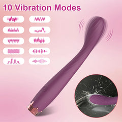 Beginner Vagina Vibrator for Women Clitoris Nipples Stimulator Clit G-Spot Vibrator Female Masturbator Sex Toy for Women