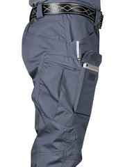 Men's Tactical Cargo Pants 6XL Plus Size Outdoor Casual Sports Pant Hiking Fishing Waterproof Multi-pocket Men Trousers