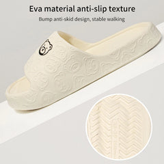 Non-slip Slippers Female Outer Wear 2024 New Bathroom Bathroom Indoor Home Sandals Female Summer Eva Flat Shoes
