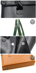 Ladies PU Leather Laptop Bag Handbag 13/14/15.6/16 Inch For Macbook Air Tablet HuaWei MateBook Thinkpad Single Shoulder Bags