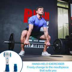 Adjustable Breathing Trainer – Handheld Lung Capacity Exerciser
