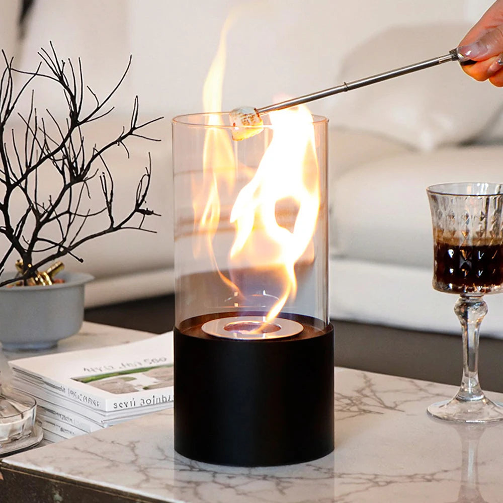 Tabletop Candle Lantern Indoor Outdoor Portable Tabletop Lantern for Home Kitchen Living Room Garden Balcony