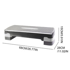 Aerobics Fitness Pedals Exercise Stepper Adjustable Body Building Step Aerobic Stepper Aerobic Exercise Step Fitness Equipment
