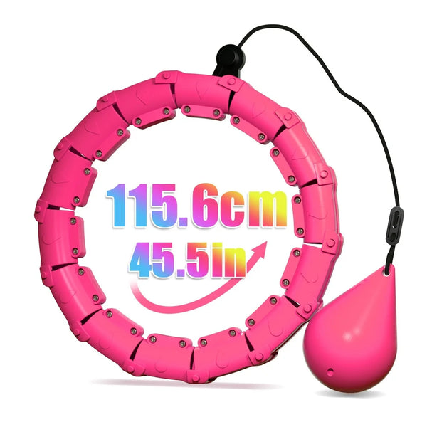 Fitness circle, detachable hula hoop, abdominal fat reduction hula hoop, women's home-use fitness body massage equipment