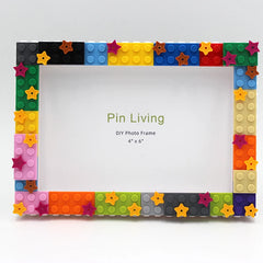DIY Star Sky Photo Frame – Simple Color Block Decor Gift