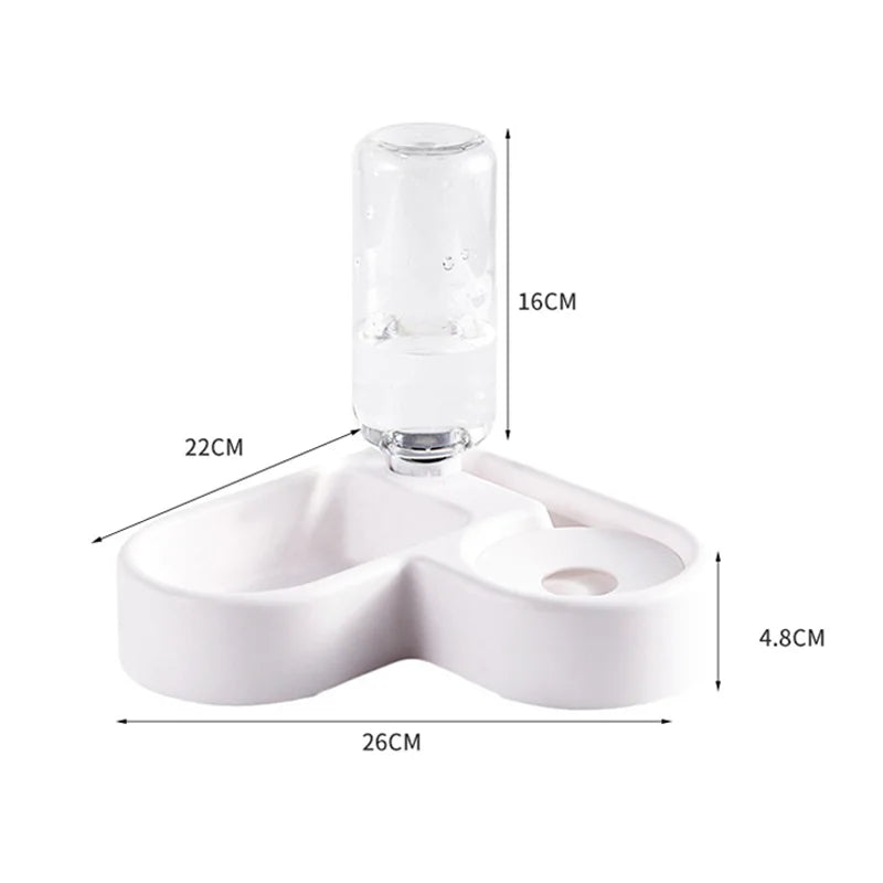 Automatic Pet Water & Food Bowl – Dual-Use Moisture-Proof Dish Pet Shop