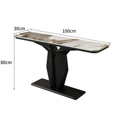 Modern Luxury Console Tables Italian Aesthetic Minimalist Entryway Console Tables Elegant Living Room Furniture