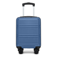 Kono 15 Inch ABS+PC Hard Shell ,Removable Wheels+Lightweight, Ryanair Approved Cabin Trolley, 40x30x20 Under Seat Hand Luggage