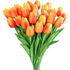 3/5PCS Artificial Flowers Real Touch Tulip Scrapbooking Vases Home Decor Wedding Garden Rose Arch Garland  Mother's Day Bouquets Home Decor, Plants & flowers