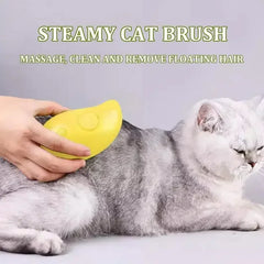 Cat Dog Steamy Brush Steam Brush Electric Sprayer for Massage Pet Grooming tool Shedding 3 in 1 Electric Sprays Massage Combs Pet Shop, Pet Accessories