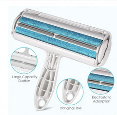 Reusable Pet Hair Removal Mitts & Lint Roller Set — product image 6