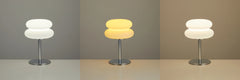 Creamy Bedside Table Lamp USB Tri-Color Dimmable Bedroom Furniture Home Decor