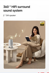 Lenovo Portable 4K Projector 100M Android 12 WIFI 6 TOF No-Sense Auto Focus Outdoor Full HD Projector Video Movie Home Theater
