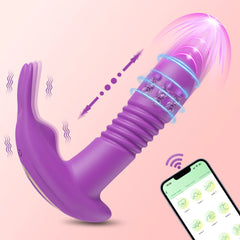 Penetration Vagina Vibrator Female Clitoris Stimulator Dildo Vibrator Sex Toy Wearable Panties Vibrator Adult Sex Toys for Women