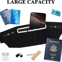 Waterproof Running Waist Pack Adjustable Belt Men Women Slim Running Bags Portable Outsides Jogging Gym Sports Cell Phone Pouch