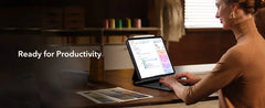 ESR iPad Pro 11/13 Keyboard Case (2024) iPad Pro 11/12.9& Air 11/13(2024/2025) Magnetic Stand Portrait/Landscape Removable Cover