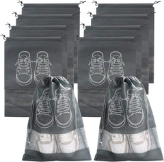 5/3/1pcs Shoes Storage Bags Closet Organizer Non-woven Travel Portable Bag Waterproof Pocket Clothing Classified Hanging Bag