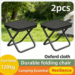 Portable Folding Camping Stool – Pocket Travel Chair