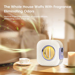 Home Decor Desktop Diffuser Aromatherapy Machine USB Smart Air Purifier with Display for Car Bathroom Air Deodorization Shangri-la