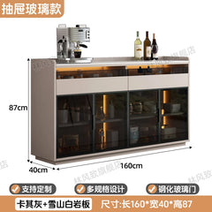 Living Room Glass Door Tea Water Cabinet Storage Cabinet Kitchen Drawer Storage Sideboard Box Decorative Bedroom Furniture Kitchen Display Cabinets Kitchen & Dining Furniture