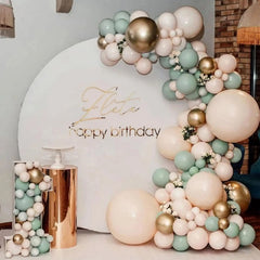 Champagne Round Photography Backdrop Cloth Cover Baby Shower Birthday Party Wedding Decor Photo Backdrop Cloth Circle Background
