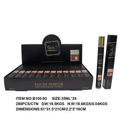 Arabian Wood Perfumes Lasting Fragrance Spray Floral Parfum  Long Lasting Cologne Deodorants High Quality Gifts Small Test Tube