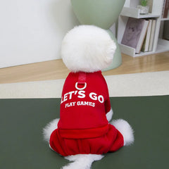 Winter Warm Pet Dog Coat for Small Medium Dogs Puppy Clothes Dog Jumpsuit Thicken Dog Hoodies Pet Supplies