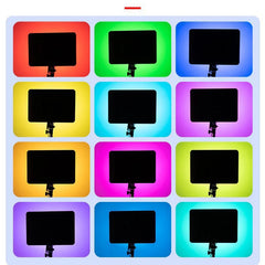 10inch RGB LED Photo Studio Light Remote Control For Game Live Video Lighting Camera PortaVideo Recording Photography Panel Lamp
