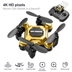 New K04 Mini Drone with Camera RC Quadcopter Altitude Hold Small Durable UAV Toy for Beginners Portable Remote Control Aircraft