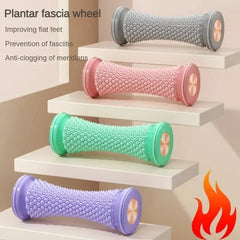 Foot  Roller Yoga Massage Ball Plantar Fascia Roller Muscle Relaxation Care Plastic Manual Foot Massager