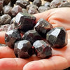 Natural Red Garnet Crystal Rough Stone Original Gemstone  Mineral Raw Stones Specimen Healing Minerals Spiritual Gift - 200g 1bag