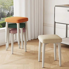 Nordic Dining Chair Simple Desk Chair Household Stackable Dining Table Chair Makeup Chair Armchair Restaurant Chair