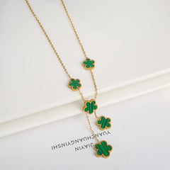 Stainless Steel Adjustable Clover Bracelet – Classic Party Gift
