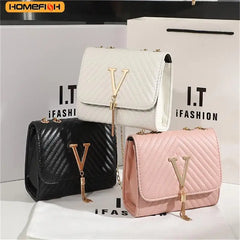 HOMEFISH Embroidery Women Crossbody Bag Thread Luxury Handbag Shoulder Bags Brand Sequined Tassel Clutch Small Bag