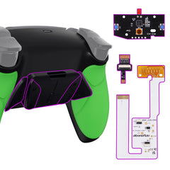 eXtremeRate Programable RISE4 V3 Remap Kit for ps5 Controller BDM-030/040/050, Upgrade Board & Redesigned Back Shell & Buttons