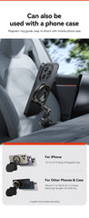 YZ For Tesla Model 3 Y/YL Highland Juniper Magnetic Car Phone Holder 360 Degree Rotation Metal Car Mount for All  Phones